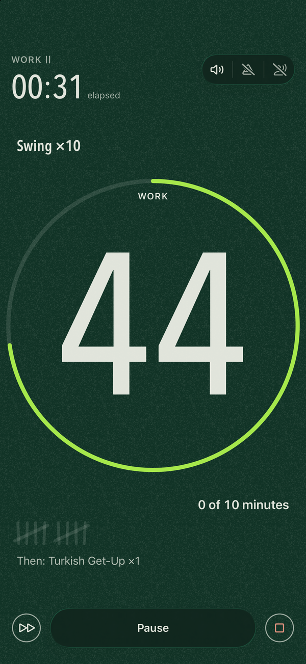 The clock counts…